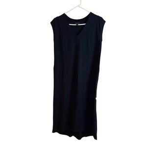J Jill Womens Dress Size XS Black Wearever Collection Soft Knit Midi Loungewear